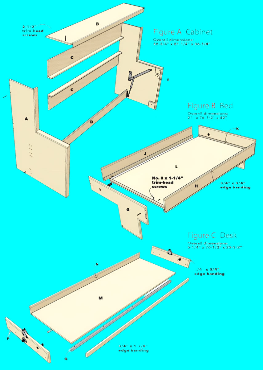 Murphy Bed Plan